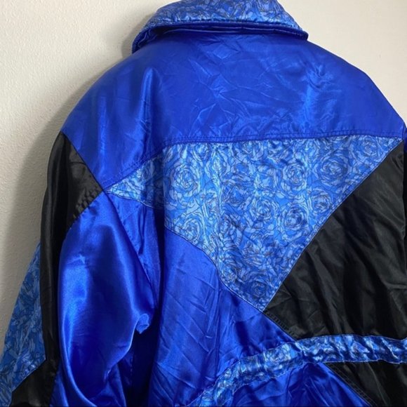 Vintage Edelweiss Floral Patchwork Ski Jacket - Picture 8 of 8